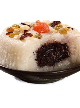 五芳斋八宝饭390g*6特产小吃甜糯米饭豆沙速食方便饭年货年夜饭
