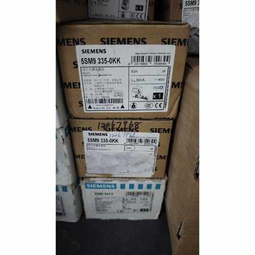 询价下单全新正品西门子电子式漏电模块5SM9 335-0KK，3P，