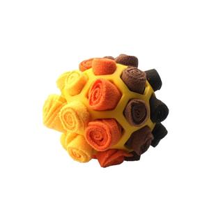 狗狗漏食玩具猫咪自嗨解闷磨牙嗅闻垫消耗丰荣耐咬硅胶宠物藏食球