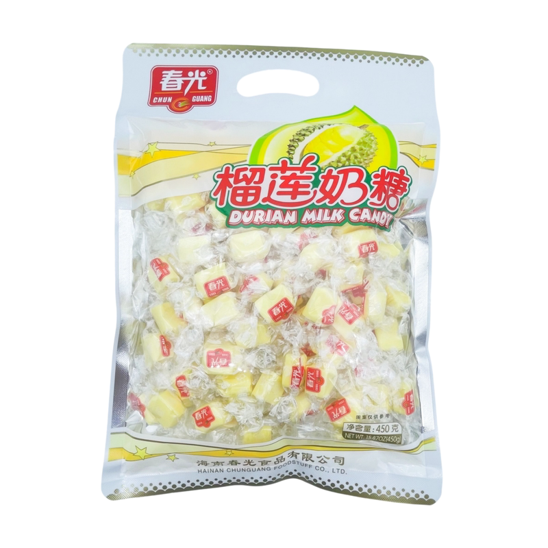 春光榴莲奶糖海南特产榴莲味