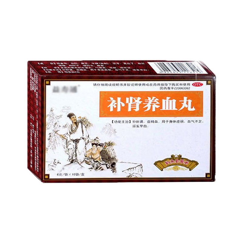 【益寿通】补肾养血丸6g*10袋/盒