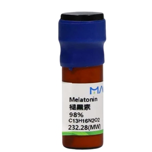 褪黑素 98% 粉末 松果素 Cas号 73-31-4 植物提取物 麦克林试剂