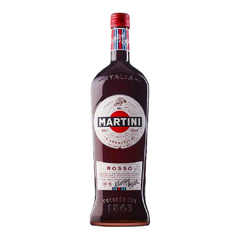 【国际大牌】马天尼威末酒洋酒红威末葡萄酒意大利1000ml