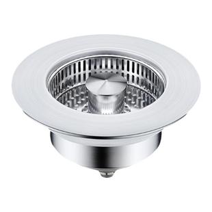 厨房水槽漏塞过滤网不锈钢弹跳芯过滤器洗碗池通用款洗菜盆漏水塞