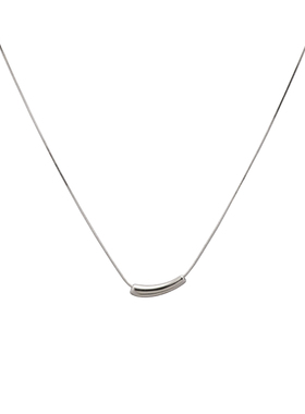 银色吊坠项链女款冷淡风