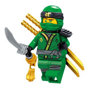 幻影忍者晴美公主X武士加满都劳埃德凯积木儿童男孩人仔玩具