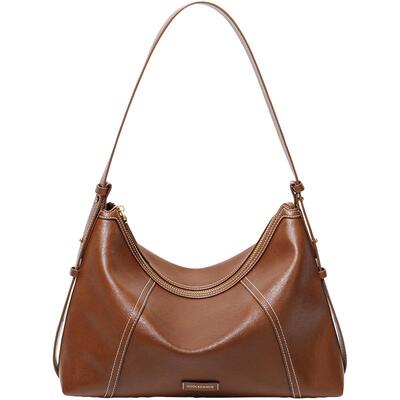 百丽包包女新款发财hobo包单肩斜挎腋下托特饺子包8517ABX5