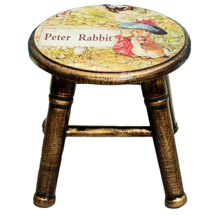 欧式小圆凳子时尚创意矮板坐凳家用客厅实原木成人门口换鞋凳卡通