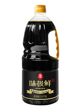 莲花味极鲜酱油2.11kg家用大瓶装