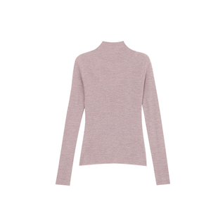 MANNALA丨“温线流原创”中高领水波纹3D无缝立体内搭打底针织衫