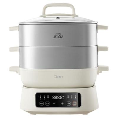 美的电蒸锅加厚不粘底锅智能保温