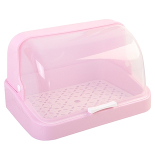 家用茶杯架防尘水杯收纳盒放杯子的托盘沥水放杯子架创意置物挂架