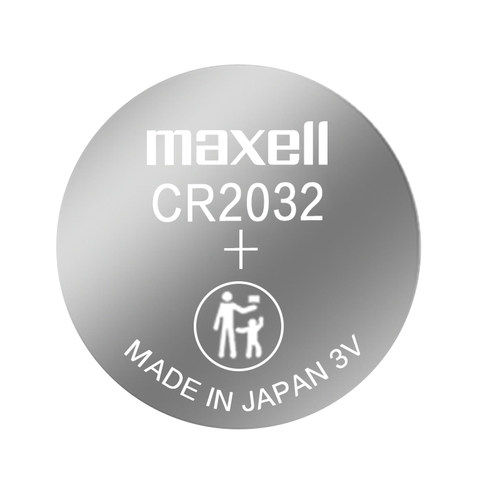 麦克赛尔纽扣电池CR2032进口三菱翼神戈蓝奕歌祺智风迪思阿图柯欧蓝德PHEV汽车钥匙电子maxell