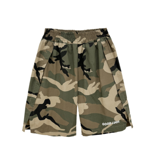 派町童装男童短裤2026夏装新款儿童户外山系迷彩工装短裤五分裤潮
