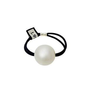 L9000/大颗发绳高档仿珍珠头绳红色发圈儿童高端2025年新款头饰女