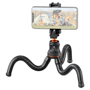 卓尔八爪鱼手机拍摄支架三脚架运动相机章鱼三角架手持直播拍照摄影vlog桌面脚架手持自拍杆迷你便携云台脚架