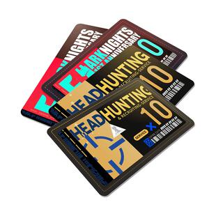 现货明日方舟干员十连寻访凭证公交饭卡贴纸游戏周边纪念道具定制