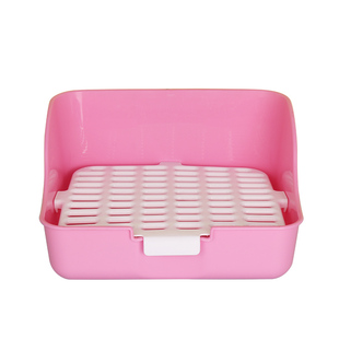 花枝鼠厕所盆兔子防喷尿防掀翻荷兰猪龙猫用品蜜袋鼯松鼠尿盆大号