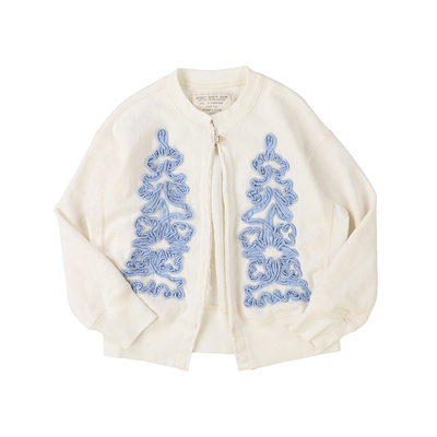 Gotohollywood毛圈刺绣开衫