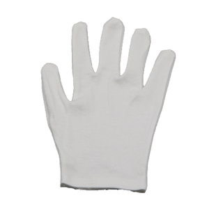 白色手套学生军训表演礼仪接待文玩盘珠五金玻璃工厂作业棉布手套
