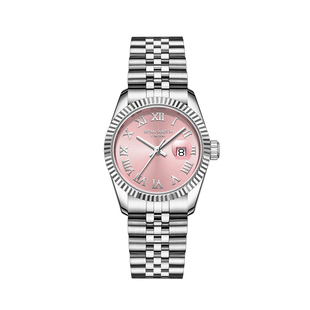 日志手表女款女士粉色表盘正品机械气质高端轻奢小众2025新款女表