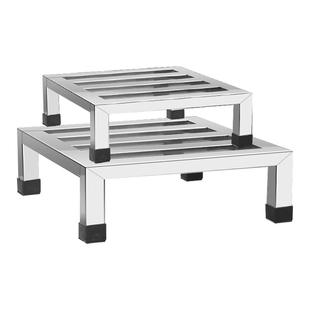 不锈钢托架置物架落地支架花盆煤气罐柜子鱼缸货架垫高底架定制