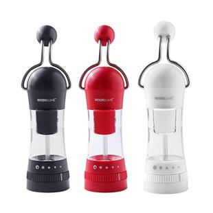Kochblume卡博美手摇动研磨器黑胡椒粒花椒海盐研磨瓶家用调料瓶