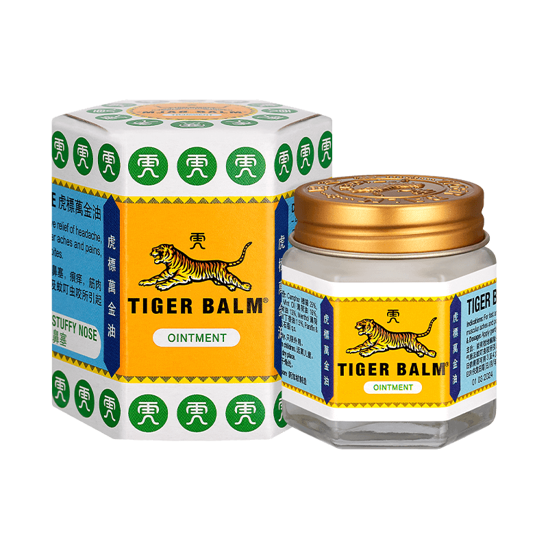 虎标复方薄荷樟脑万金油软膏白30g肌肉酸痛皮肤药膏筋肉疼痛