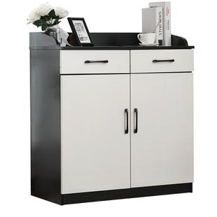 实木餐边柜现代简约客厅柜子茶水柜靠墙一体储物柜厨房备餐柜碗柜