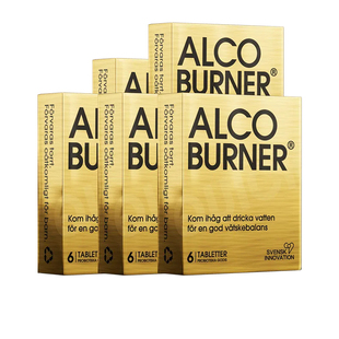 瑞典Alcoburner爱科博纳燃酒灵靶向益生菌快速分解糖金版5盒装