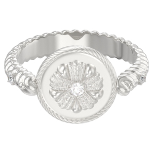 【情人节礼物】Mouhooland/暮后之地旋转杏花编织戒指小众设计