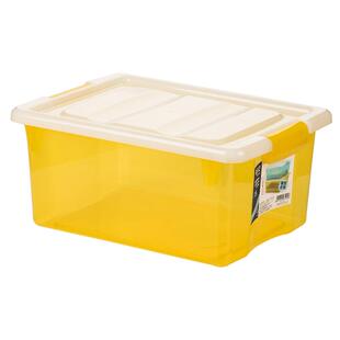 茶花收纳箱塑料衣服玩具整理箱周转箱储物箱盒子透明收纳盒加厚