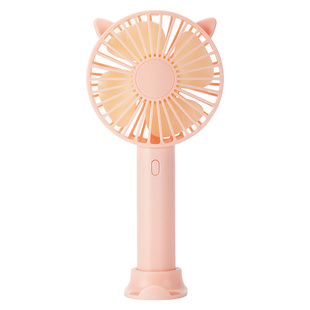 手持小风扇便携式小型随身usb可充电学生宿舍女孩手握办公室桌婴儿推车儿童手拿握口袋迷你大风力超静音电扇