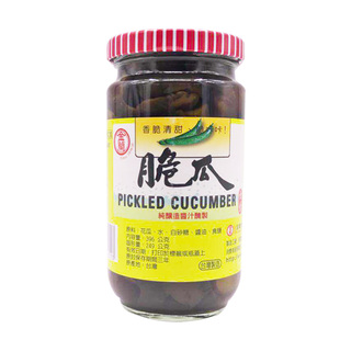 台湾进口金兰脆瓜花生面筋香菇面筋香辣萝卜笋丝小菜心拌面拌饭酱