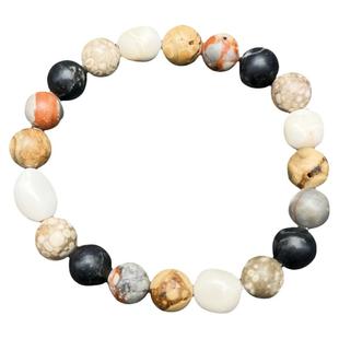 泰国龙宫舍利多宝手串鱼籽财宝牙骨佛眼黑金刚舍利手链转运珠饰品