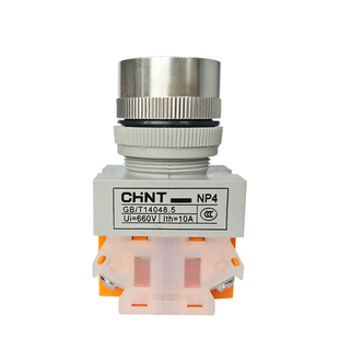 正泰按钮开关自复位NP4-11BN自锁11BNZS急停两三档开关按钮11M11X