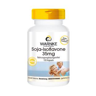 warnke大豆异黄酮雌性激素补充黄体酮卵巢保养女性荷尔蒙平衡胶囊