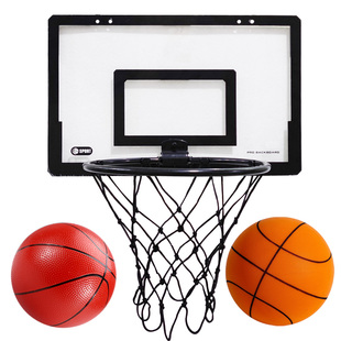 可扣篮家用篮球投篮框篮球架子户外儿童小篮筐壁挂式室内外免打孔