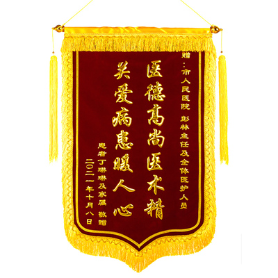 教师定制做锦旗警察教练