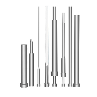 氮化全硬SKD61模具顶针精密塑胶塑料顶杆推杆扁顶针司筒冲针 定做