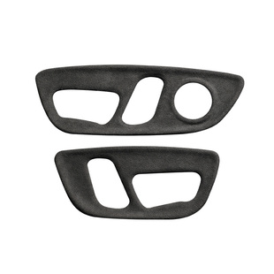 适用于24款普拉多LC250座椅调节面板装饰贴配件翻毛皮霸道车改装