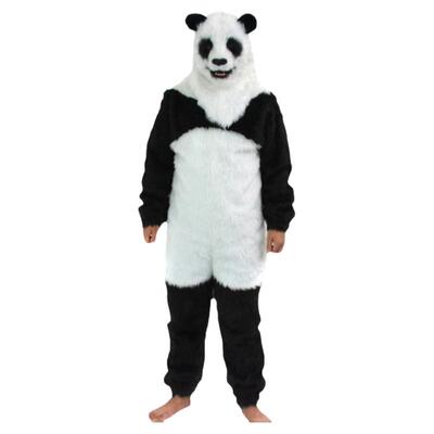 万圣节熊猫套装晖泰仿真动物