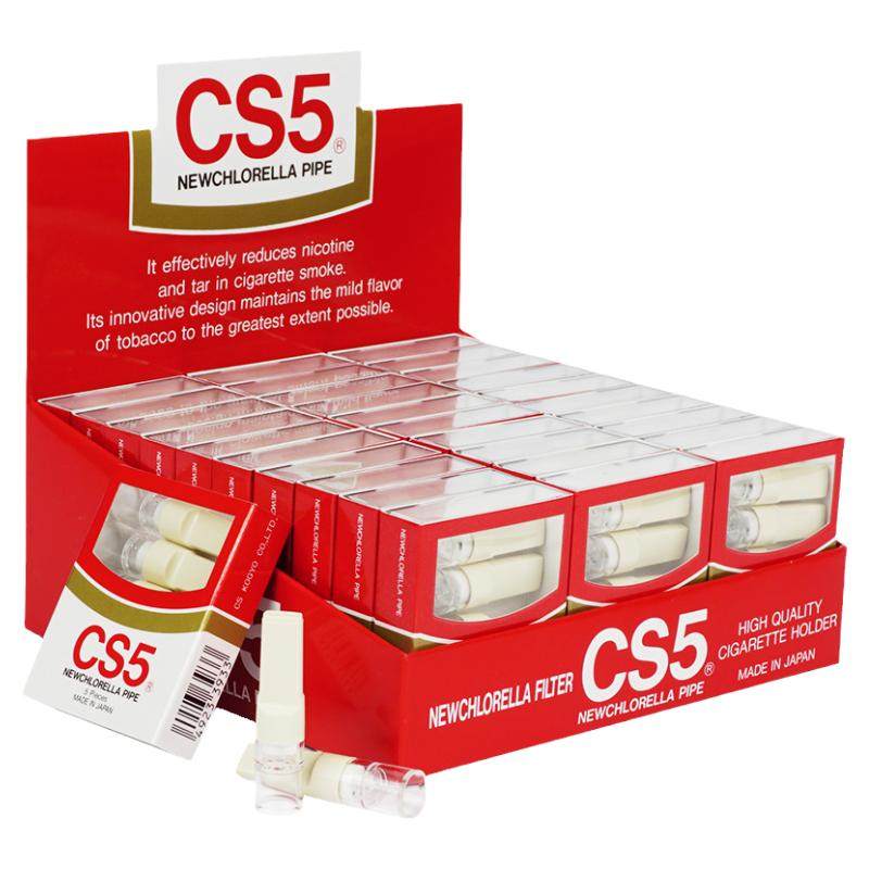 CS5烟嘴新款烟香滤嘴日本进口一次性过滤器粗中细三用高档吸烟管