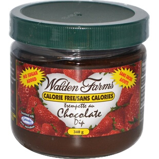 美国Walden Farms 低脂巧克力蘸酱无加糖0卡路里健身鸡胸 340克