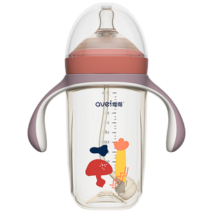 SIMO 纳米奶瓶PPSU防胀气呛奶新生婴儿童大宝宝123岁以上用重力球