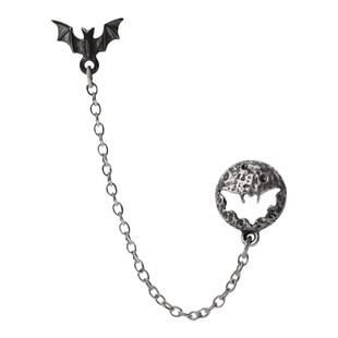 Alchemy Gothic E482 A牌哥特朋克欧美链条蝙蝠小众设计趣味耳环