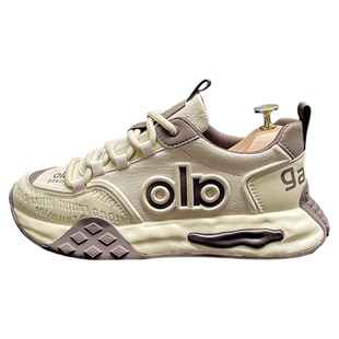 软底老爹鞋男款2025秋季新款阿甘鞋潮流百搭男鞋户外运动休闲鞋子