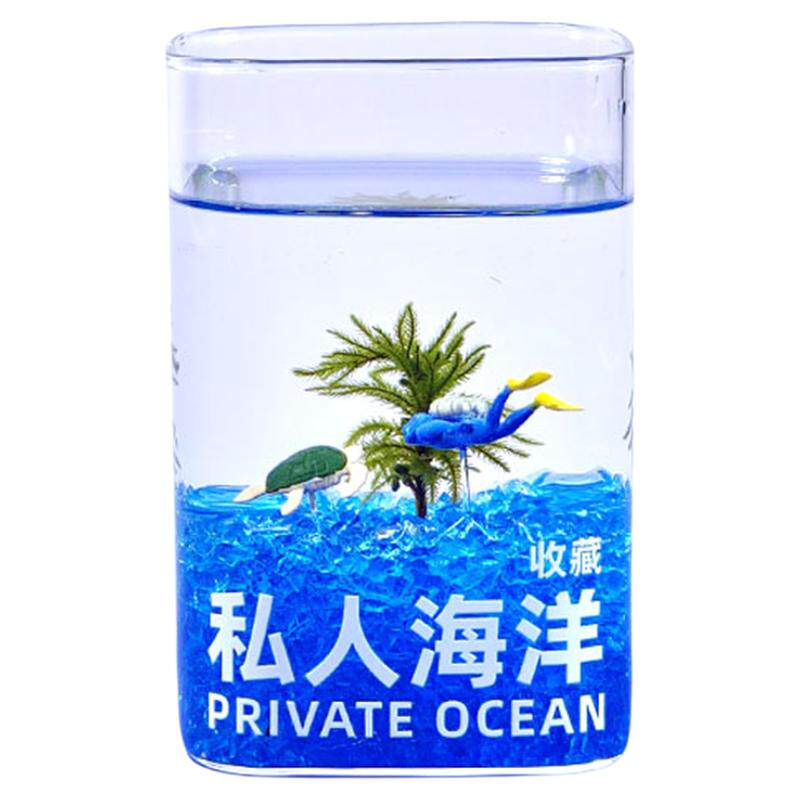 微景观水培桌面绿植创意送人礼物吸甲醛办公室学校企业定制伴手礼