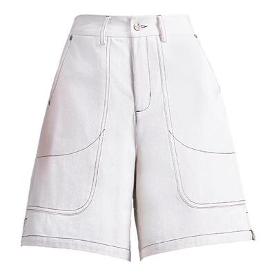 卡其色休闲短裤女夏季新款