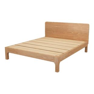 薄床头主卧床1米8双人床2025新款全实木床板排骨架家用1米5的床